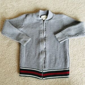 Gucci zip sweater 3/4